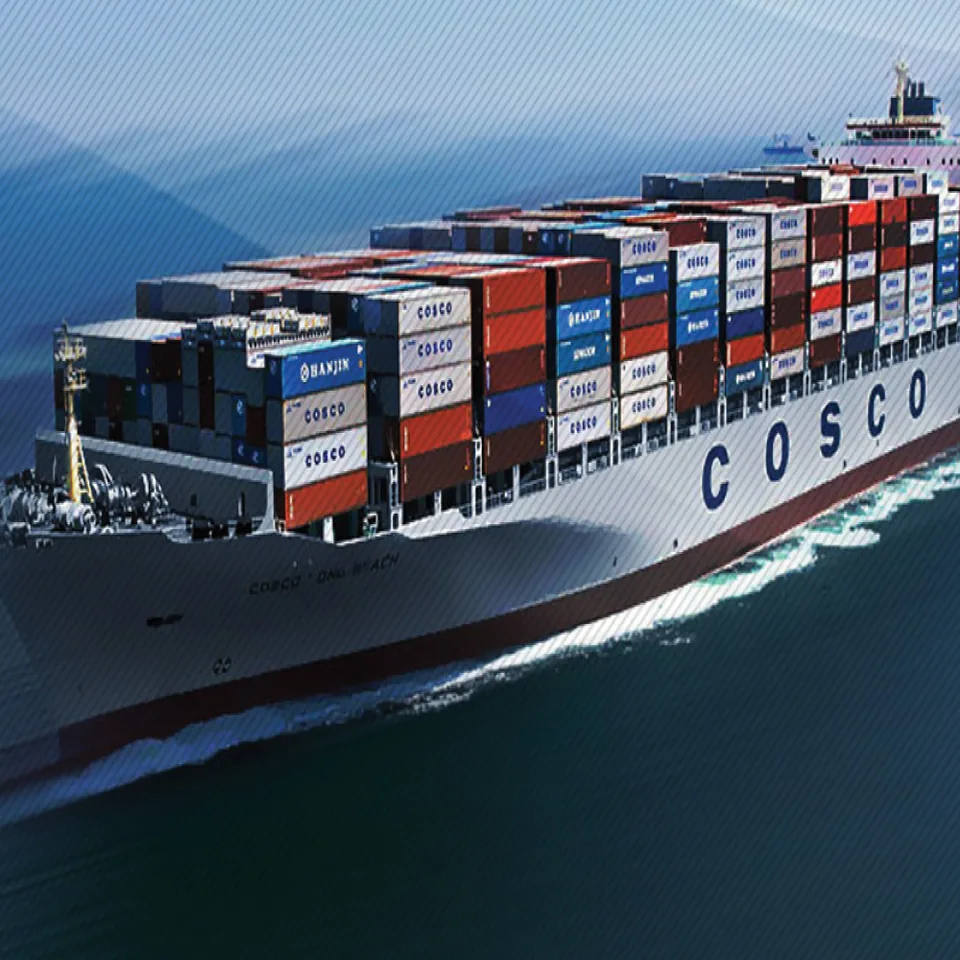 Container ship illustrating ocean freight services